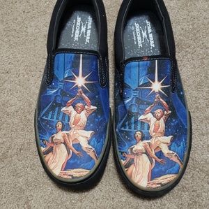 Skechers Star Wars slip on shoes sz 10